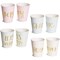 Bachelorette Cups - 9 oz, 48 Pack, 4 Pastel Colors - Disposable Paper Party Cups for Bachelorette Party & Bridal Shower